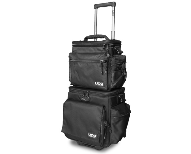 ultimate slingbag trolley set deluxe black orange inside