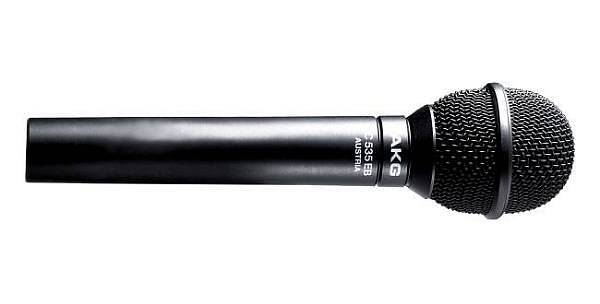 akg c535eb microfono cardioide a condensatore palmare