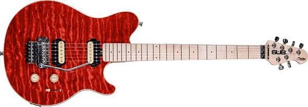 sterling by music man ax4 trd translucent red