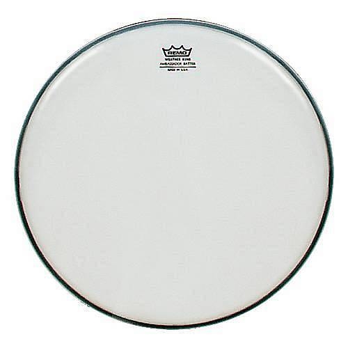 remo weatherking ambassador white 14 bianche lisce   pelle per tom