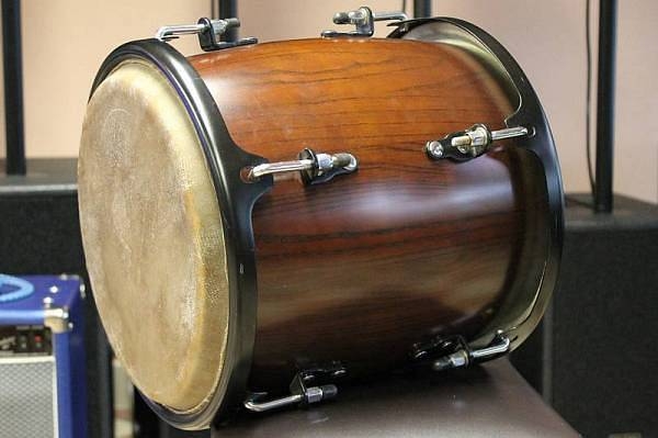 xs percussion tambora drum percussione dominicana con borsa