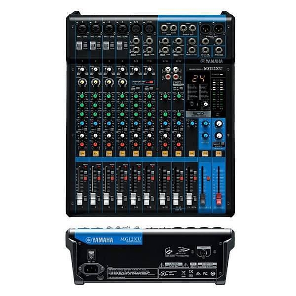yamaha mg 12 xu console di mixaggio