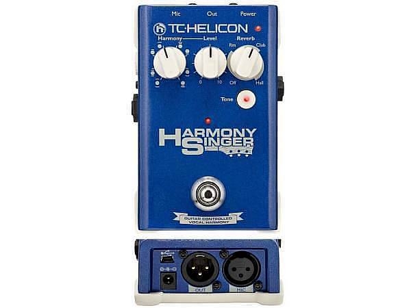 tc helicon harmony singer effetto per voce con harmony riverbero e tone