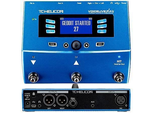 tc helicon voicelive play multieffetto per voce
