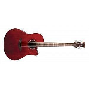 ovation cs 24 rr celebrity standard mid cutaway ruby red