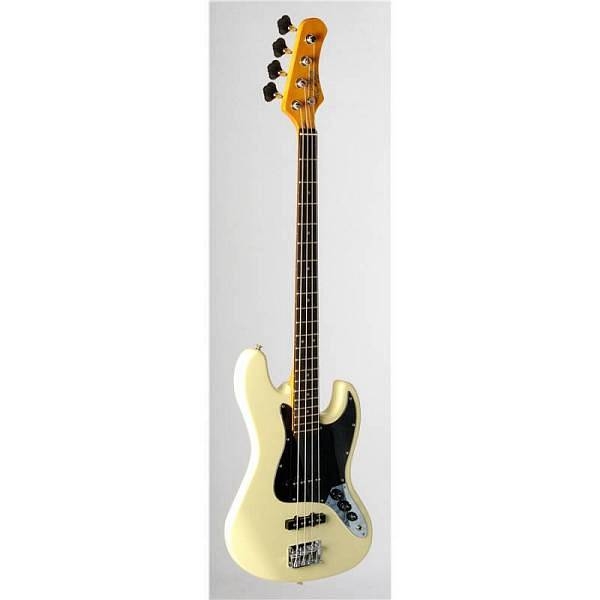 eko vjb 200v vintage white basso elettrico stile fender jazz