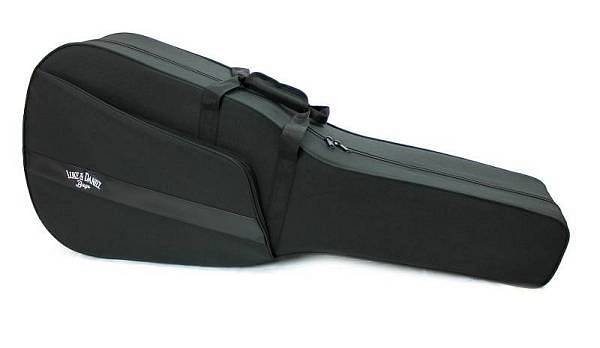 luke daniel af203w10 nera custodia rigida per chitarra acustica in polyfoam