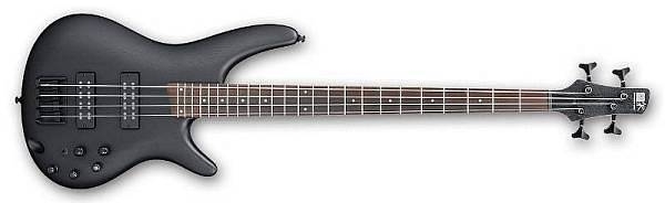 ibanez sr300eb wk wheathered black basso elettrico nero