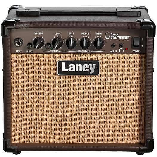laney la15c amplificatore per chitarra acustica 2x5 15w