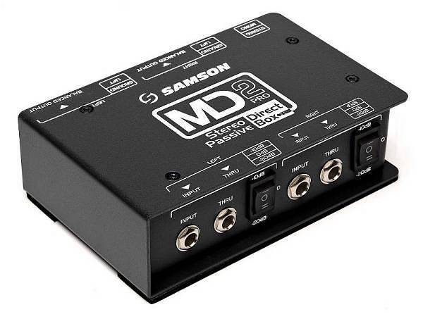 samson md2pro di box pro stereo passiva