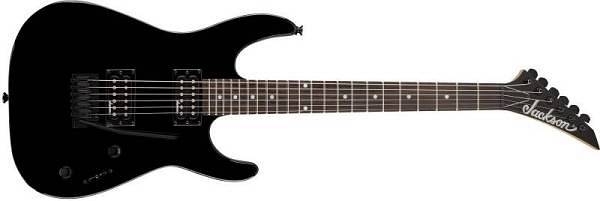 jackson js series dinky js11 chitarra elettrica amaranth fingerboard gloss black