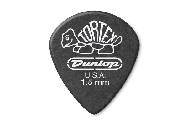 dunlop 482r150 tortex pitch black jazz iii