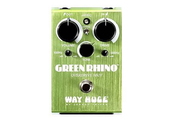 dunlop whe207 green rhino mkiv way huge pedale overdrive