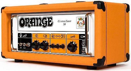 orange custom shop 50 testata valvolare hand wired