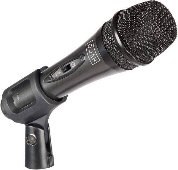 oqan qmd01 basiq microfono dinamico con interruttore