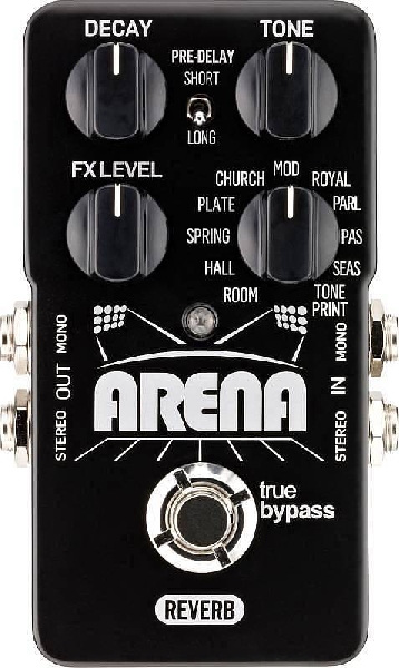 tc electronic arena reverb pedale riverbero