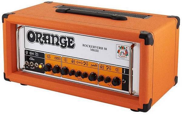 orange rockerverb 50h mkiii testata valvolare per chitarra