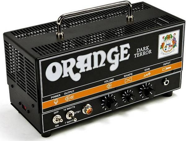 orange dark terror head testata valvolare compatta per chitarra elettrica 715 watt