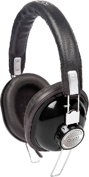 oqan qhp20 bk retrofuture cuffia design vintage nera