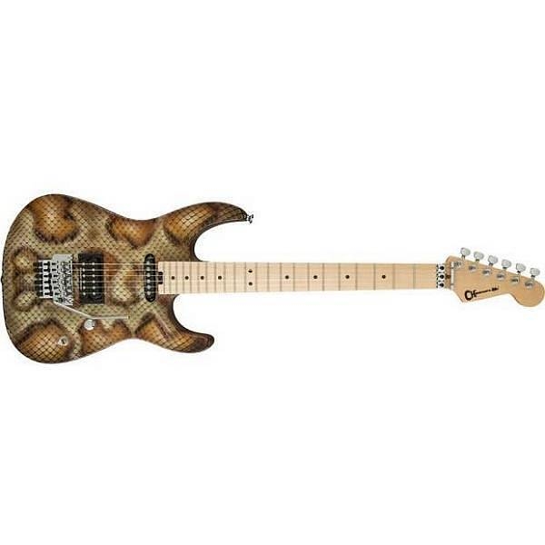charvel warren demartini signature pro mod snake mn snakeskin