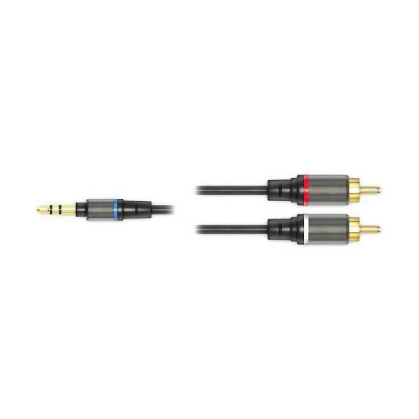 ik multimedia iline rca cavo jack stereo maschio da 18due rca mono maschio