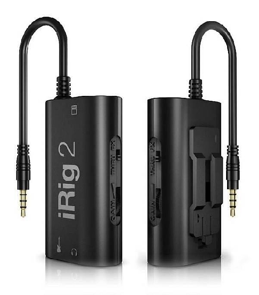 ik multimedia irig 2 interfaccia audio per chitarrabasso sistemi android ios e mac