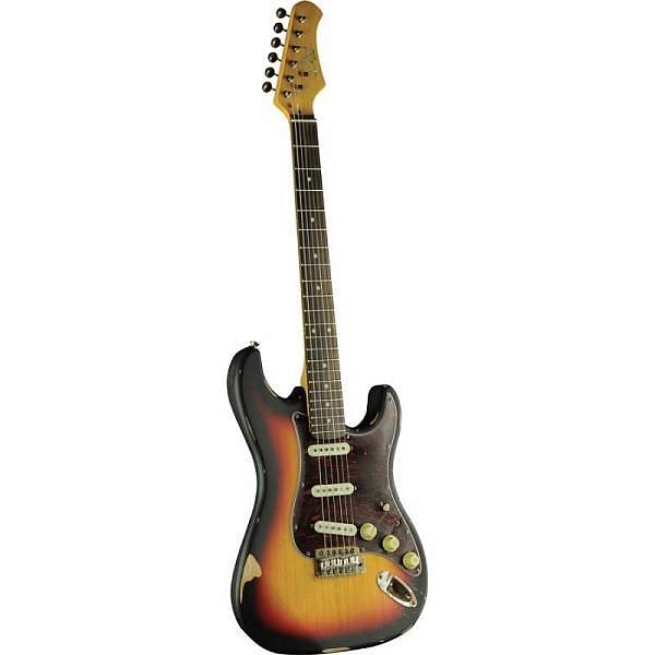 eko s 300 relic sunburst chitarra elettrica relic sunburst