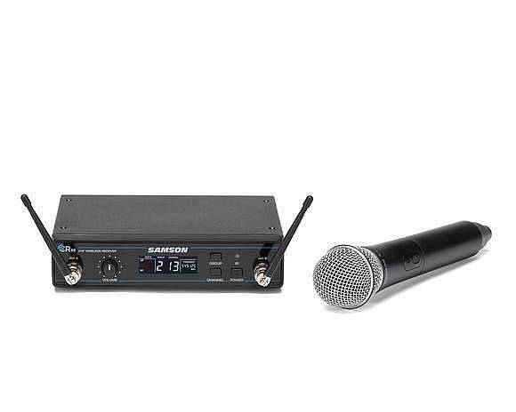 samson concert 99 uhf handheld system c 638 662 mhz radiomicrofono palmare