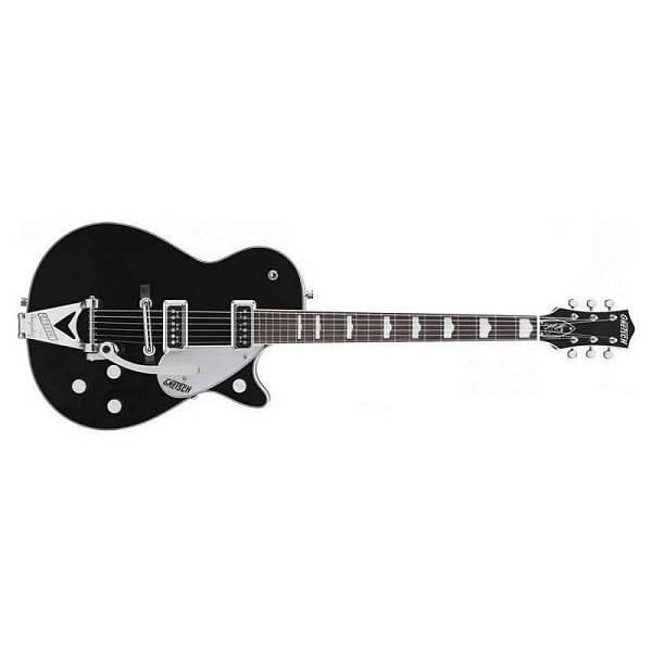 gretsch g6128t gh george harrison signature duo jet wbigsby rw black