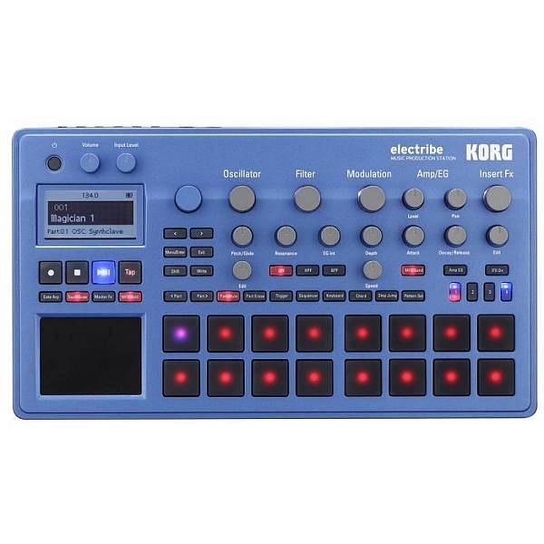 korg electribe 2 bl versione blu del korg electribe 2