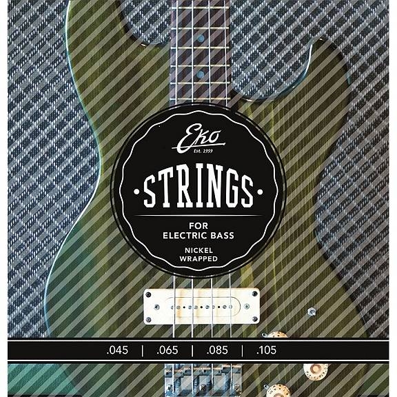 eko electric bass strings 45 105 set muta di corde per basso elettrico