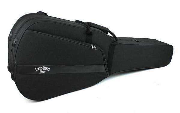 luke daniel af203c10 nera custodia rigida per chitarra classica in polyfoam