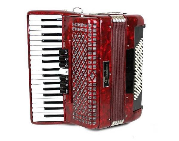 muses 2017rd fisarmonica 96 bassi colore rosso
