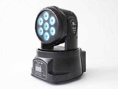 testa mobile atomic4dj led ml18w rbgwa uv