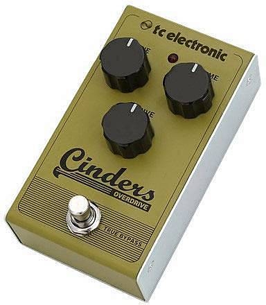 tc electronic cinders overdrive pedale overdrive blues