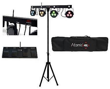 atomic4dj pls4 wireless pedaliera stativo