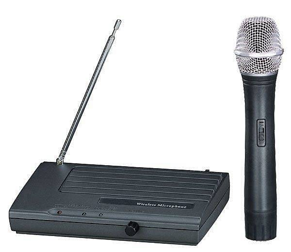 extreme wm100 v radiomicrofono vhf palmare capsula dinamica trasmettitore ricevitore