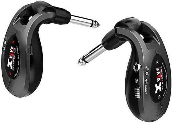 xvive technology x vive technology u2 gray radiotrasmettitore chitarra digitale 24ghz
