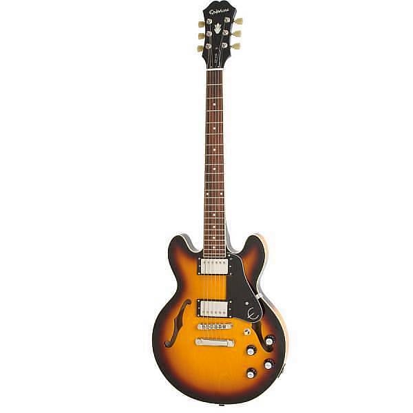 epiphone es 339 pro vs vintage sunburst chitarra semiacustica versione ridotta della 335