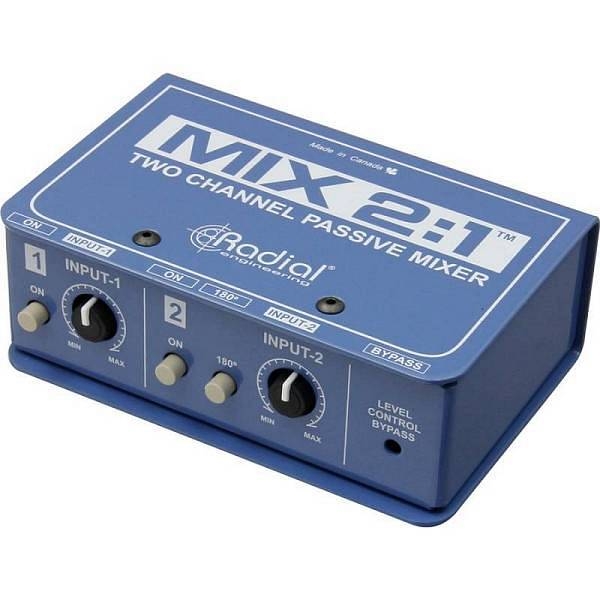 radial mix 21 sommatore passivo 2 canali