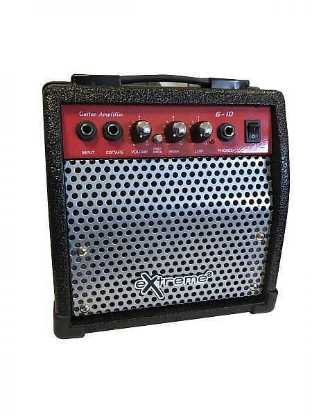 extreme ga 120 amplificatore per chitarra 10w equalizzatore 2 bande drive
