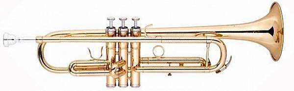 extreme jbtr 01 gl tromba in sib corpo in ottone finitura oro laccato set completo