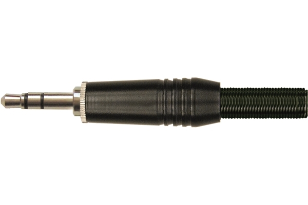 quik lok g121 connettore jack stereo in metallo nero confezione da 6 pezzi