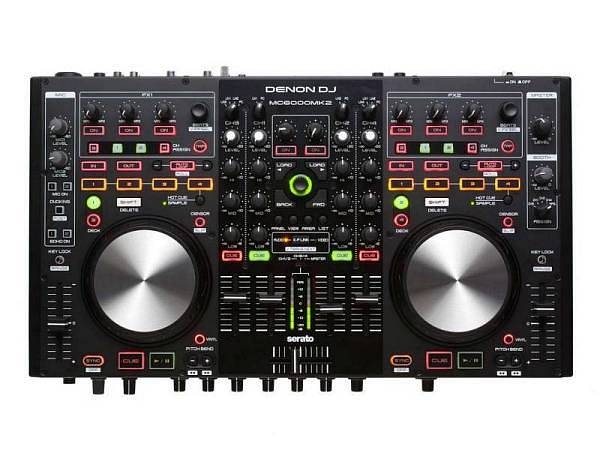 denon mc6000 mkii controller per dj con mixer integrato