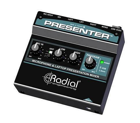 radial presenter sistema all in one per presentazioni