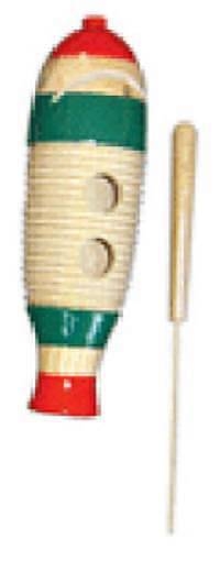 extreme g 02 d guiro 20 centimetri in legno