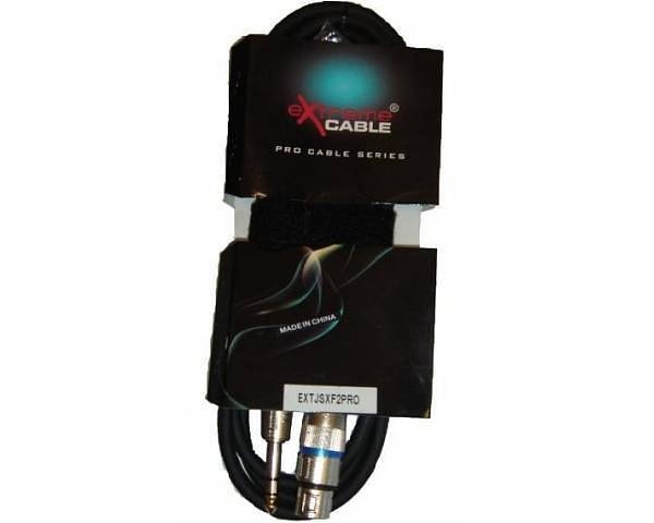 extreme jsxf2pro cavo audio 1 jack stereo 1 xlr femmina