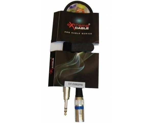 extreme jsxm05pro cavo xlr maschio jack stereo