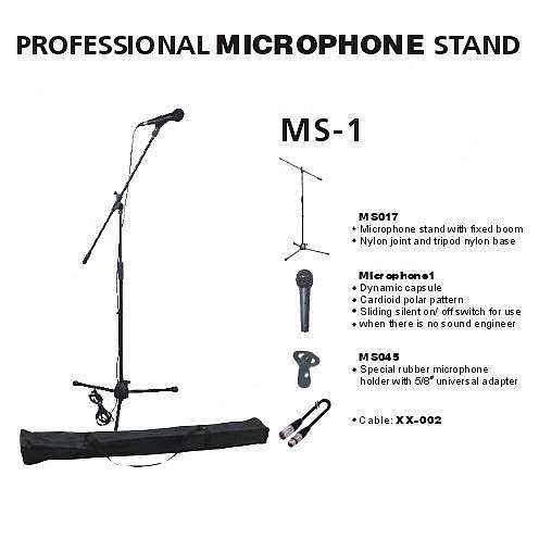 extreme ms1 microfono voce onoff asta