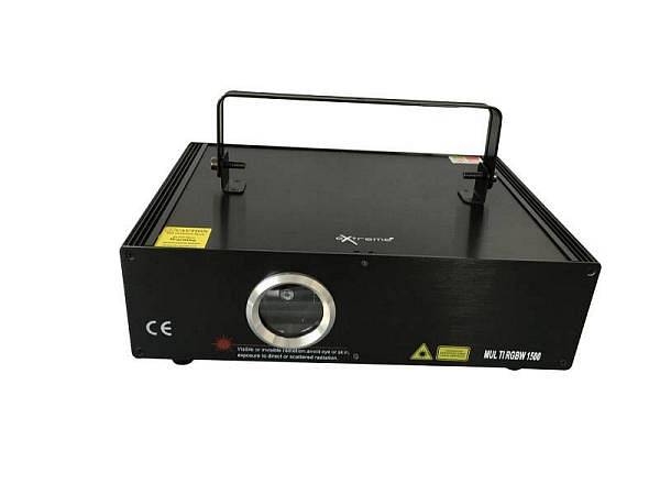 extreme multi rgbw 1500 laser ilda rosso verde blu dmx